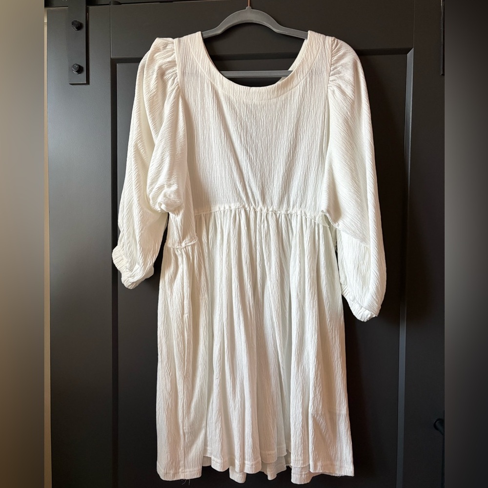 White Mini Dress for Women